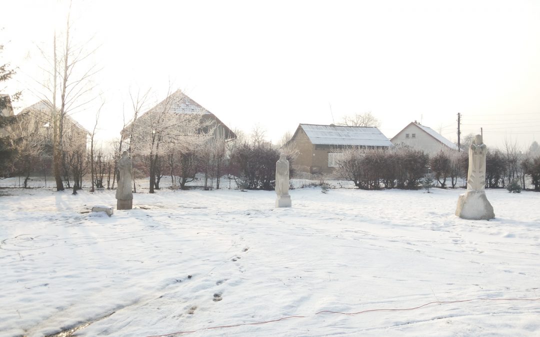 Реставрація скульптур угорських святих